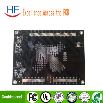 Double-Sided Circuit PCB Black Oil Hf Fast Delivery Time Print Circuit Boards PCB